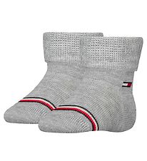 Tommy Hilfiger Socken - 2er-Pack - Light Grey