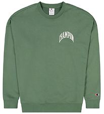 Champion Fashion Sweatshirt - Crew neck - Green
