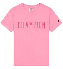 Champion Fashion T-Shirt - Rundhalsausschnitt - Pink