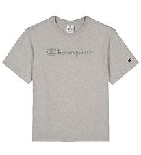 Champion T-shirt - Crew neck - Grey