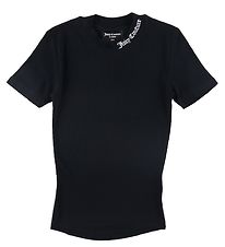 Juicy Couture T-Shirt - Spoelmiddel Rib - Zwart