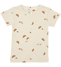 VACVAC T-shirt - Rib - Ello - Croissant Mini - Beige