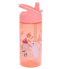 Petit Monkey Water Bottle - Bunny - 380 mL - Melba Pink