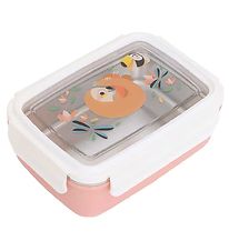 Petit Monkey Lunchbox - Sloth - Melba Pink