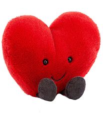 Jellycat Soft Toy - 20x17 cm - Amuseable Red Heart