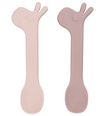 Done by Deer Spoons - Silicone - 2-Pack - Lalee - Powder