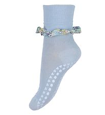 GoBabyGo Bremsusokkar - Bambus/Liberty - Sky Blue/Michell