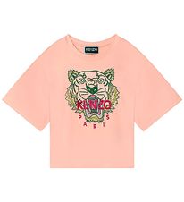 Kenzo T-Shirt - Rosa m. Tiger