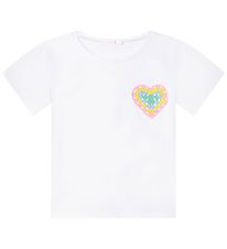 Billieblush T-shirt - White w. Heart