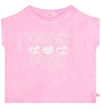 Billieblush T-paita - Rajattu - Vaaleanpunainen