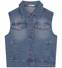 Billieblush Denim Gilet - Double Stone+Bleach