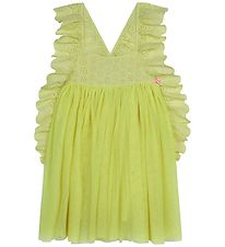 Billieblush Dress - Lemon w. Pointelle/Tyl