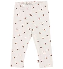 Smallstuff Leggings - Jordgubbar - White/nypon