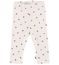 Smallstuff Leggings - Erdbeere - White/Hagebutte