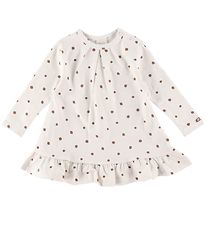 Smallstuff Dress - Strawberry - White/Rosehip
