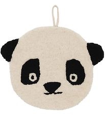 OYOY Gobelng - 25x32 cm - Panda - White/Black