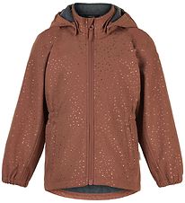 Mikk-Line Softshell-takki, Fleece - Kierrtetty - Russet, Pistee