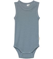 CeLaVi Bodysuit Sleeveless - Rib - Solid - Trooper