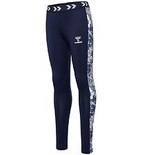 Hummel Leggings - hmlNanna - Black Iris