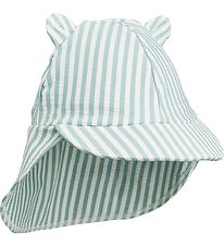 Liewood Swim Hat - Senia - UV40+ - Sea Blue/White