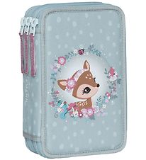 Beckmann Pencil Case w. Contents - Forest Deer