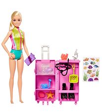 Barbie Ensemble de poupe - Biologiste marin