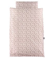 Nørgaard Madsens Bedding - Baby - White w. Flowers