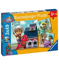 Ravensburger Jigsaw Puzzle - 3x49 Bricks - Dino Ranch