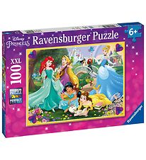 Ravensburger Puzzle Game - 100 Bricks - Disney Princess Dare To