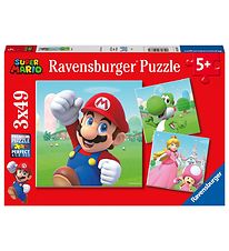 Ravensburger Puzzel - 3x49 Bakstenen - Super Mario