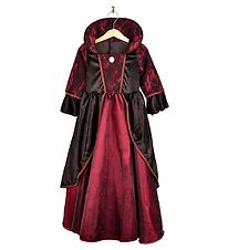 Den Goda Fen Costumes - Robe de vampire - Rouge/Noir