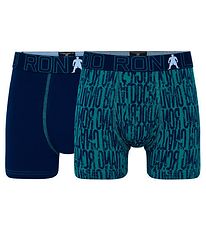 Ronaldo Boxershorts - 2er-Pack - Blau