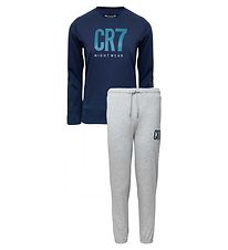 Ronaldo Pyjama Set - Blue/Grey