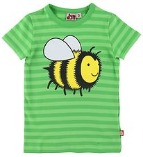 DYR T-shirt - ANIMAL Growl - Spring Green/Bright Green w. Bee
