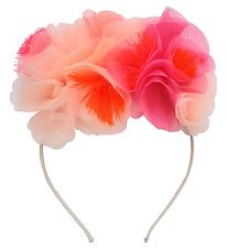 Meri Meri Bandeau  Cheveux - Rose Floral Bandeau
