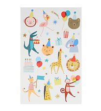 Meri Meri Tatuoinnit - Animal Parade Tattoo Sheet