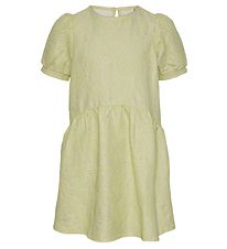 Pieces Kids Dress - Jacquard - PkJosie - Mellow Yellow