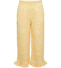 Pieces Kids Byxor - Culotte - PkMaya - Mellow Yellow