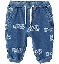 Name It Sweatpants - NbmBen - Medium+ Blue Denim