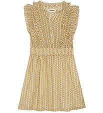 Zadig & Voltaire Dress - Gold Yellow w. Pattern