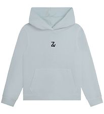 Zadig & Voltaire Hoodie - Light Blue w. Print/Embroidery