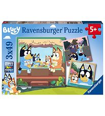 Ravensburger Jigsaw Puzzle - 3x49 Bricks - Bluey