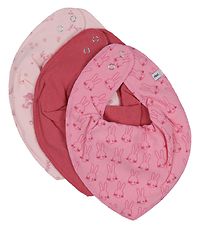 Pippi Bib - 3-Pack - Rose