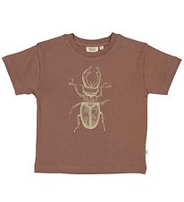 Wheat T-shirt - Beetle - Vintage Rose