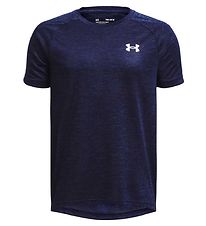 Under Armour Stuttermabolur - Tech 2.0 - Midnight Dökkblátt
