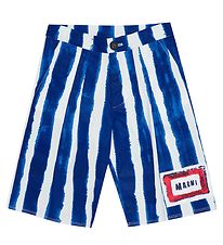 Marni Shorts - Blue/White Striped