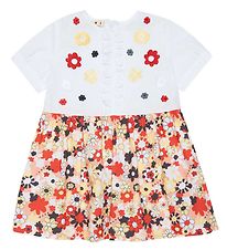 Marni Robe - Blanc/Rose av. Fleurs