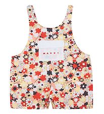 Marni Summer Romper - Pink/Red w. Flowers
