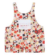 Marni Summer Romper - Pink/Red w. Flowers