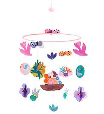 Djeco Mobile pour Bb - Papier - 50 x 20,5 cm - Mre Nature